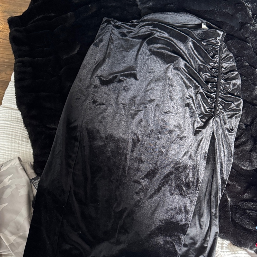 Zara Black Velvet Garment